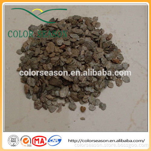 Non-asbestos unexpanded silver raw vermiculite